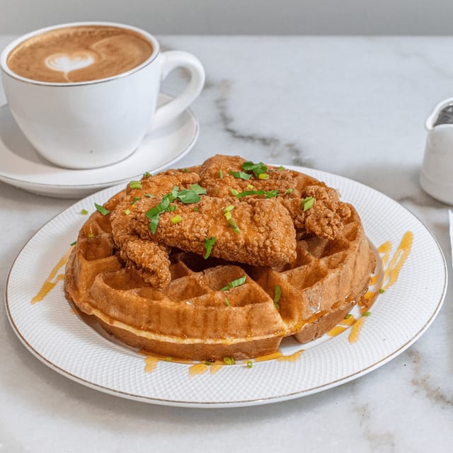 Chicken and Waffles.